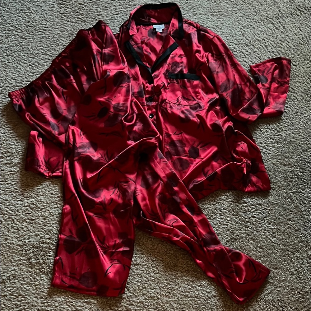 Satin Pajama Set